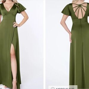 Kimber Olive Bridesmaid Dresses